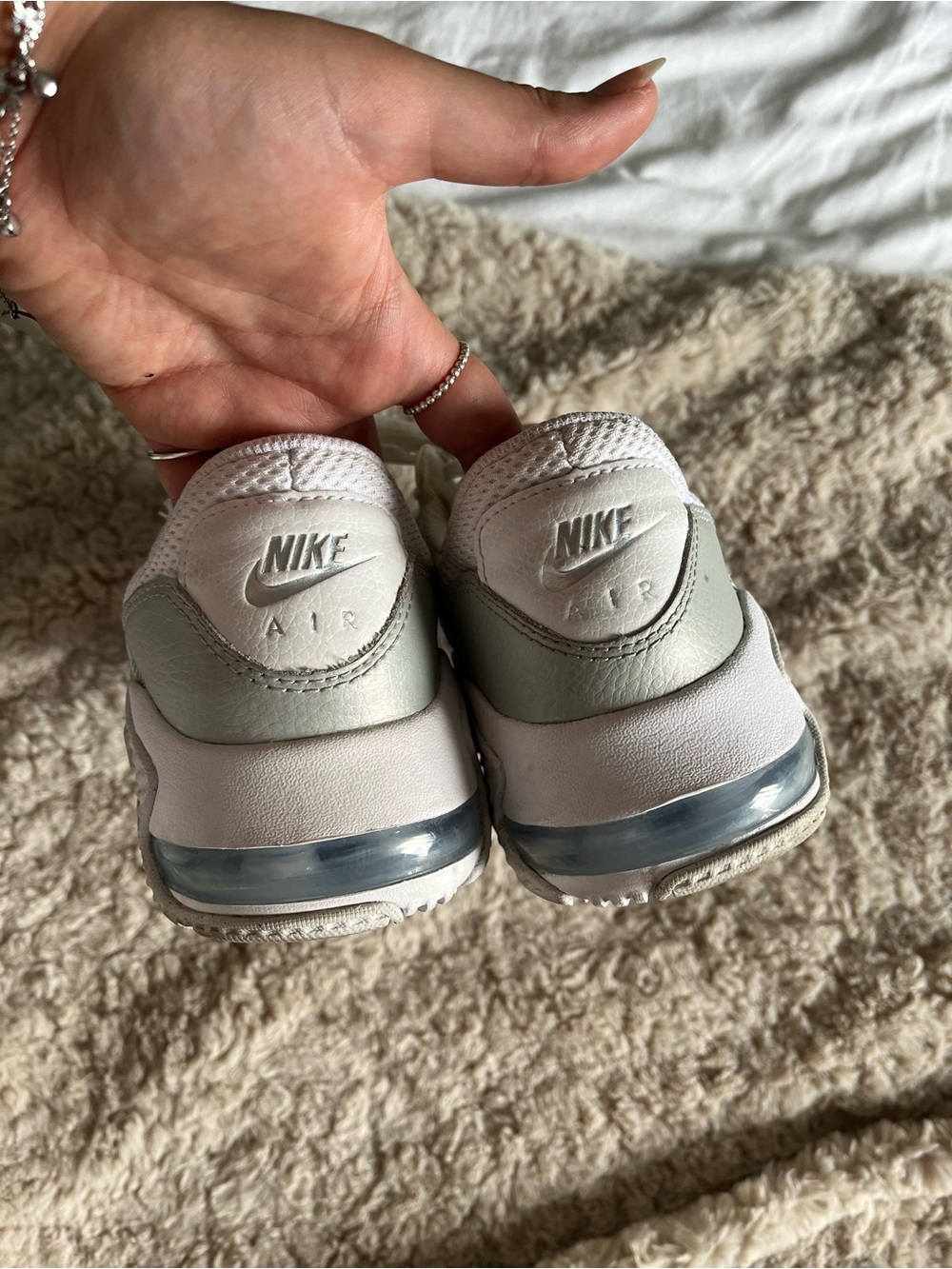 Nike Women’s White Low-Top Athletic Sneakers - Picture 2 of 4